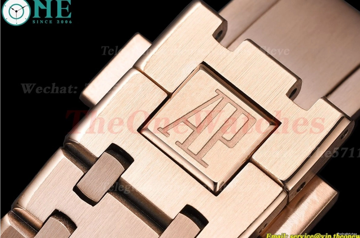 GDF Dial RG Oak Black Royal 41mm 15400 RG MY8215 1225